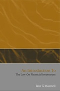 Cover: An Introduction to the Law on Financial Investment - Hart Publishing