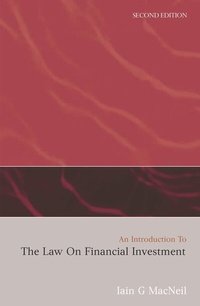 Abbildung von: An Introduction to the Law on Financial Investment - Hart Publishing