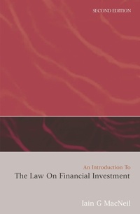 Enlarge image Cover: An Introduction to the Law on Financial Investment - Hart Publishing