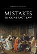 Cover: Mistakes in Contract Law - Hart Publishing