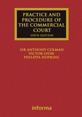 Cover: The Practice and Procedure of the Commercial Court - Informa Law