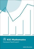 Cover: Key Stage 3 Mathematics Homework: Level 4 Pack B - Pearson Publishing