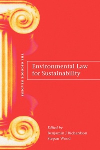 Bild: Environmental Law for Sustainability - Hart Publishing