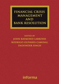 Enlarge image Cover: Financial Crisis Management and Bank Resolution - Informa Law