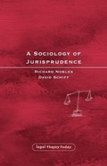 Cover: A Sociology of Jurisprudence - Hart Publishing