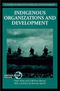 Enlarge image Cover: Indigenous Organizations and Development - Practical Action Publishing