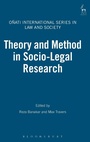 Cover: Theory and Method in Socio-Legal Research - Hart Publishing