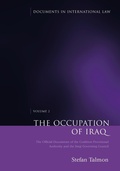 Cover: The Occupation of Iraq: Volume 2 - Hart Publishing