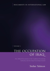 Enlarge image Cover: The Occupation of Iraq: Volume 2 - Hart Publishing