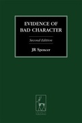 Abbildung von: Evidence of Bad Character - Hart Publishing