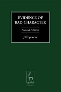 Abbildung von: Evidence of Bad Character - Hart Publishing