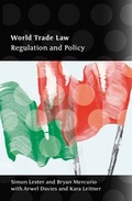 Cover: World Trade Law - Hart Publishing