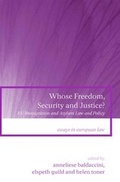Cover: Whose Freedom, Security and Justice? - Hart Publishing