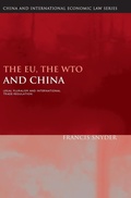 Cover: The EU, the WTO and China - Hart Publishing