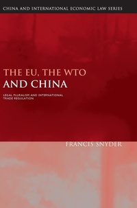Enlarge image Cover: The EU, the WTO and China - Hart Publishing