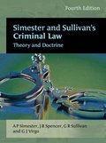 Cover: Simester and Sullivan's Criminal Law - Hart Publishing