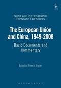 Cover: The European Union and China, 1949-2008 - Hart Publishing