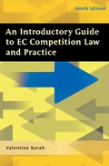 Cover: An Introductory Guide to EC Competition Law and Practice - Hart Publishing