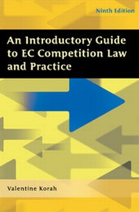Abbildung von: An Introductory Guide to EC Competition Law and Practice - Hart Publishing