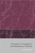 Cover: Principles of Legislative and Regulatory Drafting - Hart Publishing