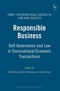 Cover: Responsible Business - Hart Publishing