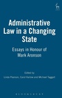 Cover: Administrative Law in a Changing State - Hart Publishing
