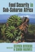 Cover: Food Security in Sub-Saharan Africa - Practical Action Publishing
