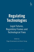 Cover: Regulating Technologies - Hart Publishing