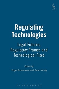Abbildung von: Regulating Technologies - Hart Publishing