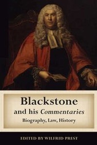 Enlarge image Cover: Blackstone and his Commentaries - Hart Publishing