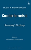 Cover: Counterterrorism: Democracy's Challenge - Hart Publishing