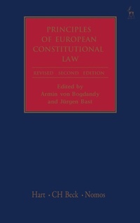 Enlarge image Cover: Principles of European Constitutional Law - Hart Publishing