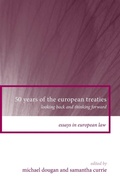 Cover: 50 Years of the European Treaties - Hart Publishing