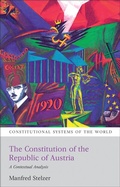 Cover: The Constitution of the Republic of Austria - Hart Publishing