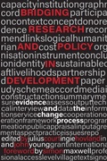 Cover: Bridging Research and Policy in Development - Practical Action Publishing