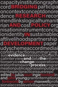Enlarge image Cover: Bridging Research and Policy in Development - Practical Action Publishing