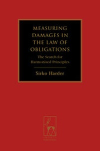 Abbildung von: Measuring Damages in the Law of Obligations - Hart Publishing
