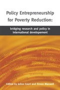 Cover: Policy Entrepreneurship for Poverty Reduction - Practical Action Publishing