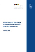 Bild: Performance-Oriented Remedies in European Sale of Goods Law - Hart Publishing