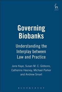 Enlarge image Cover: Governing Biobanks - Hart Publishing