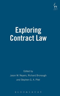 Abbildung von: Exploring Contract Law - Hart Publishing
