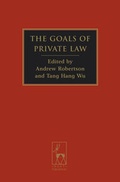 Bild: The Goals of Private Law - Hart Publishing
