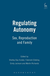 Enlarge image Cover: Regulating Autonomy - Hart Publishing