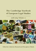 Cover: Cambridge Yearbook of European Legal Studies 2008-2009 - Hart Publishing