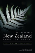 Cover: The Permanent New Zealand Court of Appeal - Hart Publishing