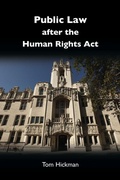 Cover: Public Law after the Human Rights Act - Hart Publishing