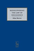 Bild: Rediscovering the Law of Negligence - Hart Publishing