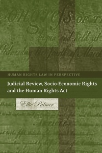 Enlarge image Cover: Judicial Review, Socio-Economic Rights and the Human Rights Act - Hart Publishing