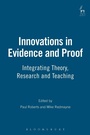 Cover: Innovations in Evidence and Proof - Hart Publishing