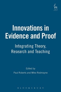 Enlarge image Cover: Innovations in Evidence and Proof - Hart Publishing